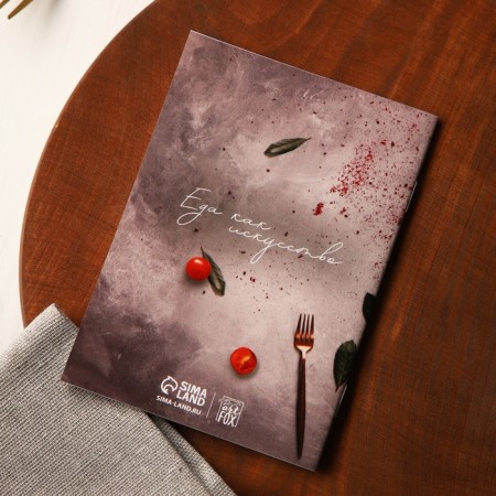 Book for recording recipes and a notebook list of purchases "Live with taste"-5
