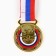 Thematic medal 193, “Swimming”, D = 5 cm. Color gold. With a ribbon