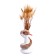Soft toy "Snake", brown color, 40 cm