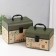 Cardboard Cardboard chest "Sheep under the stars" set 2 pcs 22x17x17.6 19x14.2x14.7 cm