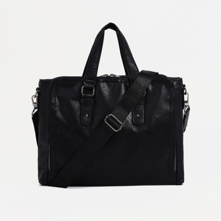 Male bag, guran tomp, black color-3