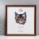 Photo frame plastic 25x25 cm, dark tree (plastic screen)