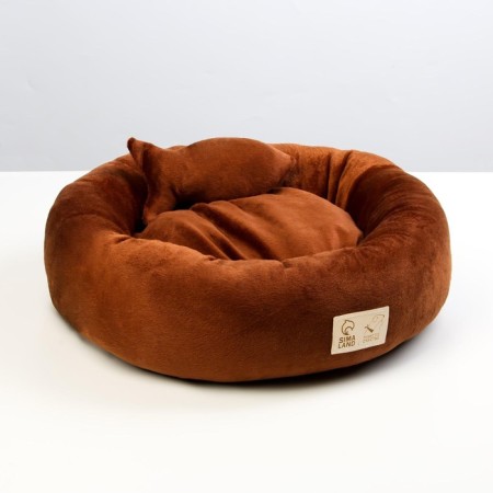 A bed with a fish, 45x35x11 cm, brown-2