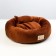 A bed with a fish, 45x35x11 cm, brown