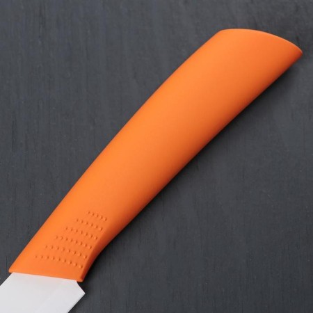 Knock Ceramic “Simple”, blade 8 cm, handle Soft Touch, Mix color-4