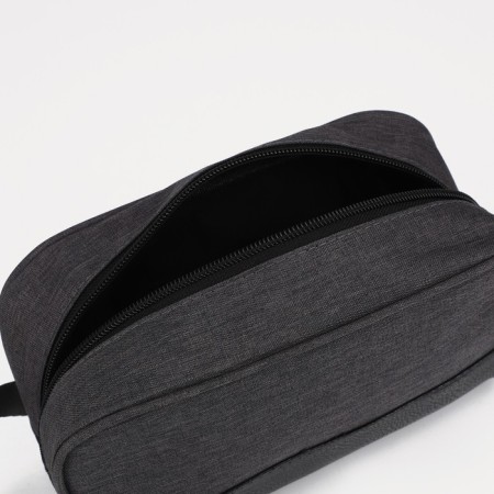 Lightning cosmetic bag, dark gray color-2