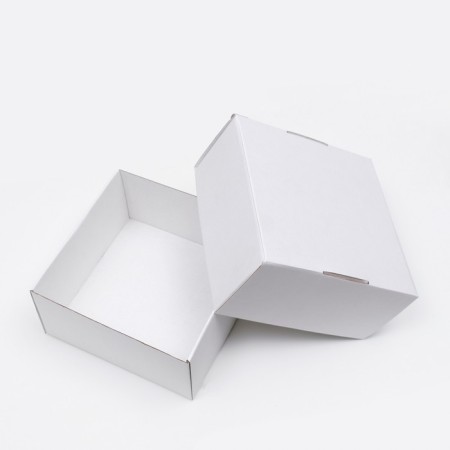 Self -assembly box, craft, white, 23 x 23 x 12 cm-2