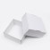 Self -assembly box, craft, white, 23 x 23 x 12 cm