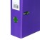 A4, 75 mm, Lamark, PVC, double-sided coverage, metal edging, pocket for a spine, assembled, purple/pistachio