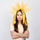 Carnival rim "Radiant Sun", the color of the yellow-orange