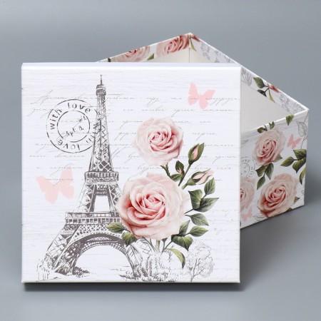 Set of boxes 10 in 1, gift packaging, “Shebbi”, 10.2 x 10.2 x 6–28.2 x 28.2 x 15 cm 15 cm-5