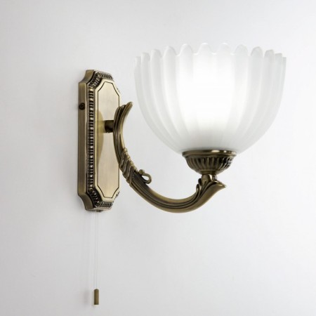 Sconces Citilux "Seville" CL414313, 16.5x16.5 cm, 1x75W, E27, brown color-2