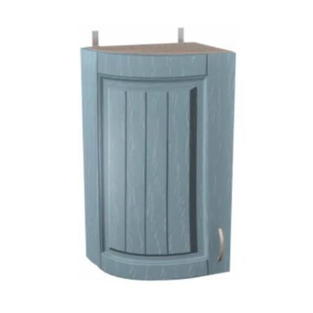 Hinged country cabinet 320x300x720 dairy oak/blue