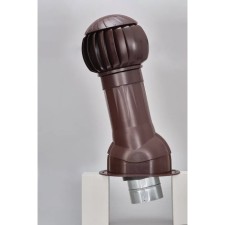 Bitumen roof ventilation kit, d = 160 mm, brown Ral8017