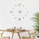 Watching interior hours for the kitchen, 3D "Coffee time", sticker, large, D-50 cm