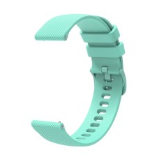 Smart hours strap, 22 mm, silicone, turquoise