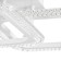 The chandelier is LED DIM. Losanga DU 3 REP. 78W White 68.5x32.5x12cm Ritter