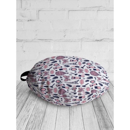 Pillow Siddle "Girls", decorative, d = 52 cm-1