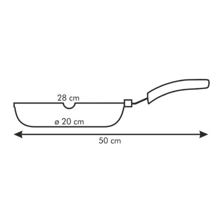 Tescoma Premium pan for grilling, 28x28 cm-1