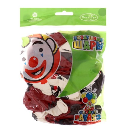 Shar Latex 12 "" Gangster party "Assorted, set 25 pcs.-1
