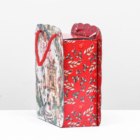 Gift folding box "Happy Tim" 21 x 9.5x 23 cm-2