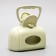 A scoop for cleaning dogs with packet pocket pockets, 15.5 cm x 9.5 cm x 13 cm, green
