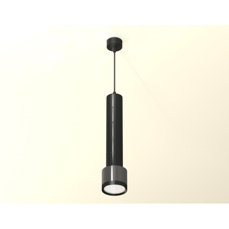 Suspended Ambrella Light, XP8115001, GX53 LED 12 W, Black Chrome Color, Black-1