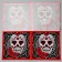 Paper “Skull” napkins, in a set of 20 pcs.