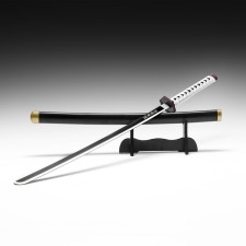 Souvenir product katan on a stand, white hilt in a braid 74 cm