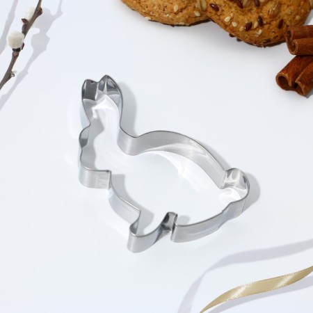 The form for cutting the cookie "Rabbit" on Easter, 5.8 x 7 x 1.3 cm.-1