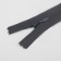 Lightning secret, No. 3, non-proceeding, locking machine, 18 cm, dark gray color