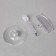 Caucasus holder on a round stand, plastic, leg 5 cm, h = 9 cm, color transparent color