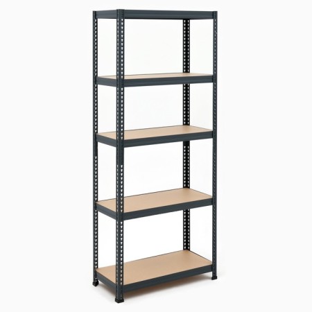 Rabberry Loft Metal SBL, 1800x750x350, 5 shelves-1