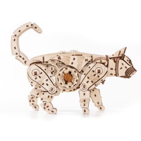 Mechanical team model, wooden designer "Cat (cat)"-3