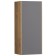 Cabinet of hinged Aquaton Soho, color of oak vellington, graphite software