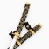 Souvenir weapon "Katana Hikera" 78 cm, black with gold, on a stand