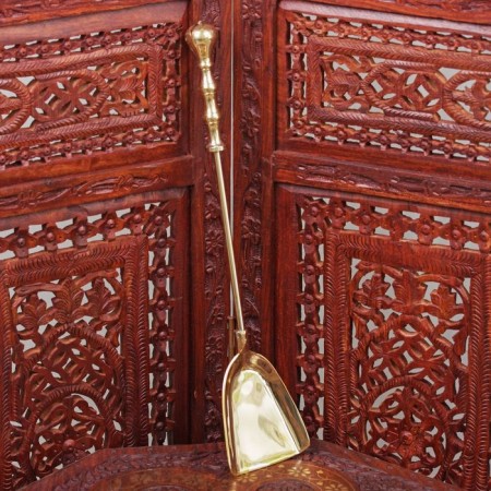 Fireplane set "Imperial" brass (5 objects) 48x11x11 cm-6
