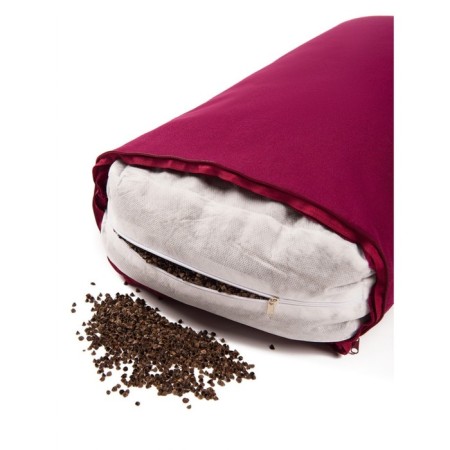 Bolster for yoga "Relax", size 62x32x14 cm-2