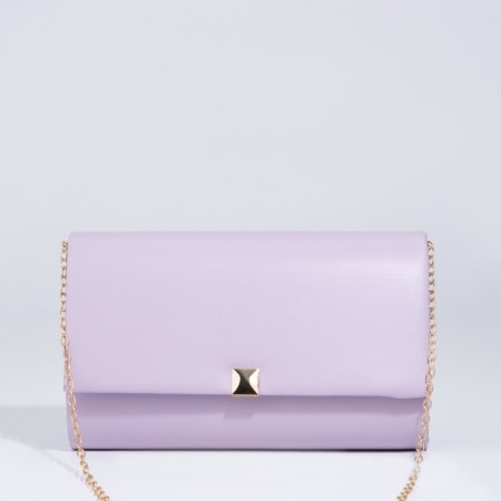 Female bag on a magnet, lilac color