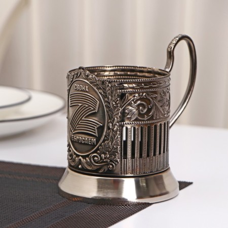 The cup holder "Z", D = 72 mm, nickelled, with blackening-2