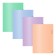 A5+, 180 μm folder, Erichkrause "Matt Pastel Bloom", opaque, with embossing "Sand", mix