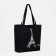 Luggage bag with a lining, black color