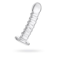Unrealistic phallimitator Sexus Glass, Glass, Transparent, 16 cm