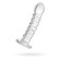 Unrealistic phallimitator Sexus Glass, Glass, Transparent, 16 cm