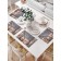 Set of napkins for setting the table "New Year's candles", rectangular, size 32x46 cm, 4 pcs