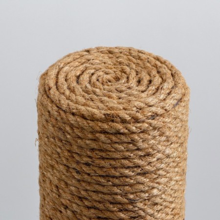High and thick column claws, sisal, 35 x 35 x 82 cm, mix of flowers-2