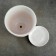 Flower pot "White silver" with a pallet, 1.8l