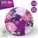 Disposable paper plate "Flowers", 18 cm