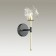 Bra Stono, 1x40W G9, black color, gold, IP20