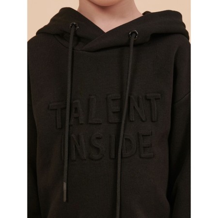 Sweatshirt for boys, height 116 cm, black color-3